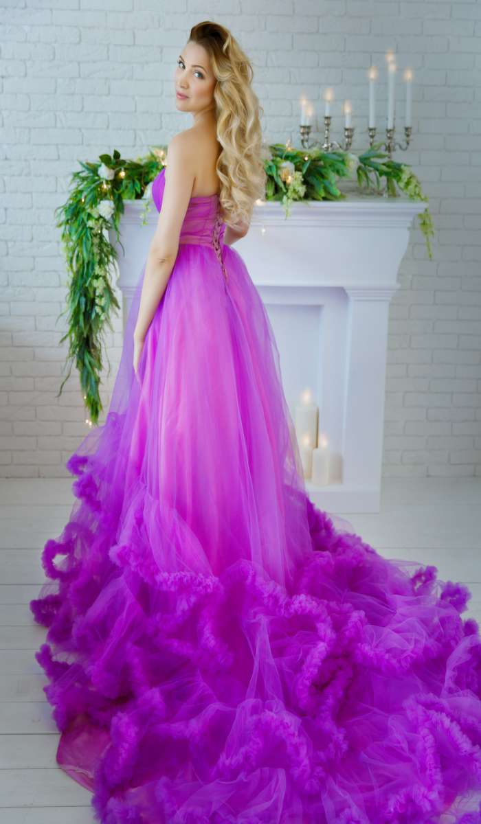 Beatiful royal full length gown